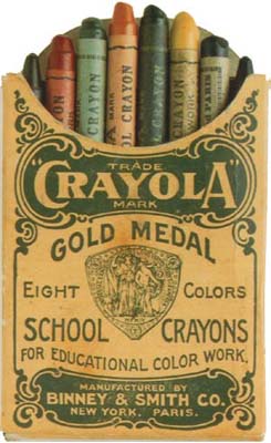 Crayon pack of 1903