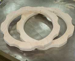 rings cut out