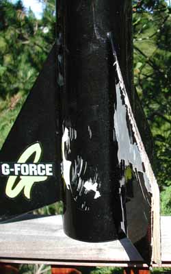 G-FORCE landing damage