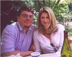 John and Renée on July 4, 2002