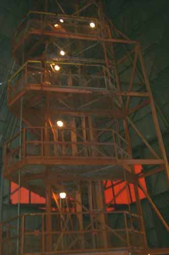 pad 3: Aerobee tower